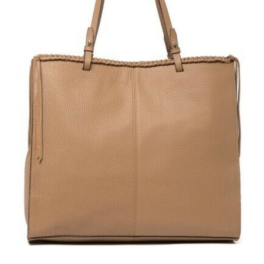 NEW Vince Camuto Litzy Leather Tote Bag - Picture 4 of 4